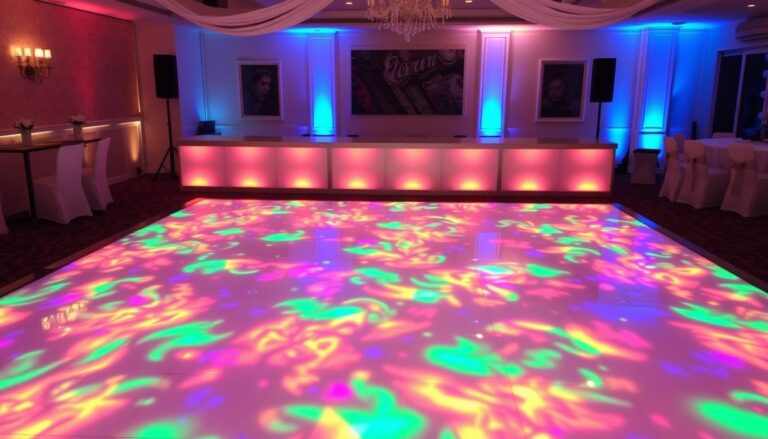 led dance floor