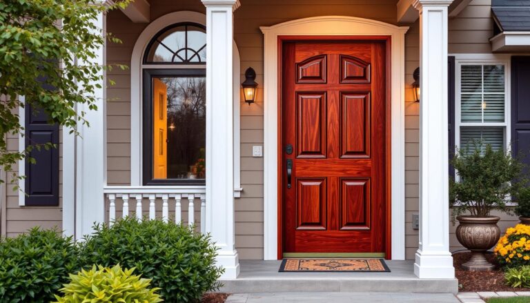 6 panel exterior door