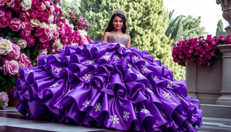 purple quinceanera dresses