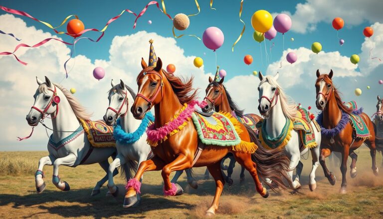 horse party decorations